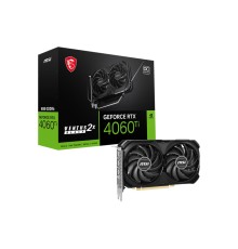 Видеокарта/ VGA MSI NVIDIA GeForce RTX 4060 Ti VENTUS 2X BLACK 8G 8GB, GDDR6/128-bit, PCIe 4.0, 1xHDMI 2.1, 3xDP, 2.2-slot