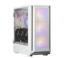 корпус ZALMAN i6, EATX, WHITE, FRONT MESH, WINDOW, 2x3.5", 3x2.5", 1xUSB2.0, 1xUSB3.0, 1xUSB Type C, FRONT 3x140mm RGB LED, REAR 1x140mm RGB LED (погнута планка на задней панели)