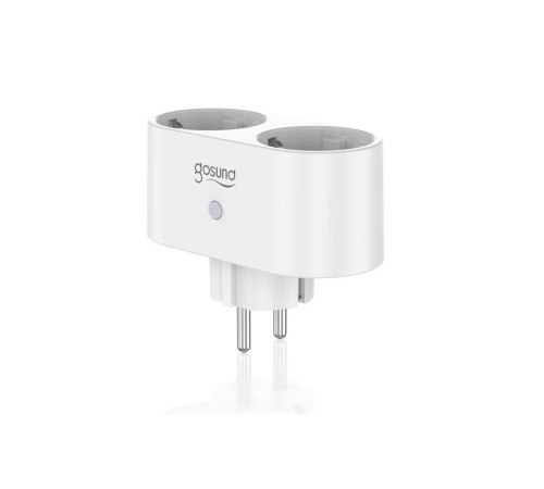 Умная двойная Wi-Fi розетка Gosund Smart plug 2 in 1 (Вскрытая упаковка) Умная двойная Wi-Fi розетка Gosund Smart plug 2 in 1 (Вскрытая упаковка)