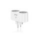 Умная двойная Wi-Fi розетка Gosund Smart plug 2 in 1 (Вскрытая упаковка)