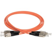 Оптический (патч-корд), MM, 50/125 (OM2), FC/UPC-FC/UPC,(Duplex),1м