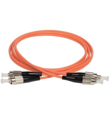 Оптический (патч-корд), MM, 50/125 (OM2), FC/UPC-FC/UPC,(Duplex),1м