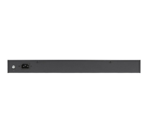 Коммутатор/ Smart Managed Switch 24x100Base-TX PoE, 2xCombo 1000Base-T/SFP, PoE Budget 280W, 19" w/brackets