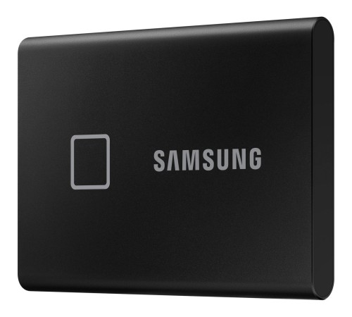 Внешние HDD и SSD/ Samsung External SSD T7 Touch, 2000GB, Touch ID, Type-C, USB 3.2 Gen2, R/W 1050/1000MB/s, 85x57x8mm, Black (12 мес.) Внешние HDD и SSD/ Samsung External SSD T7 Touch, 2000GB, Touch ID, Type-C, USB 3.2 Gen2, R/W 1050/1000MB/s, 85x57x8mm, Black (12 мес.)