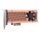 Адаптер QNAP QM2-2P-344A 2xM.2 22110\2280 PCIe (Gen3 x4) NVMe SSD, Low-profile and Full-height brackets incl