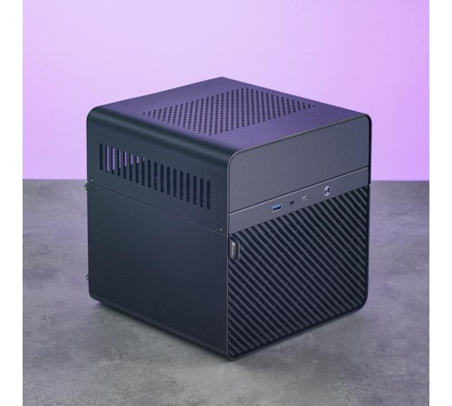 Корпус без блока питания/ Case JONSBO N2, Mini-Tower, 1x120mm, 1xUSB-A 3.0 + 1xUSB-C 3.2, SFX PSU Support, mITX Black Корпус без блока питания/ Case JONSBO N2, Mini-Tower, 1x120mm, 1xUSB-A 3.0 + 1xUSB-C 3.2, SFX PSU Support, mITX Black