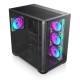 Корпус без блока питания/ Case Raijintek ATREUS BT4, Midi-Tower, TG, 4x120mm ARGB, 2xUSB-A 3.0 + 1xUSB Type-C , E-ATX, ATX, mATX, mITX Black
