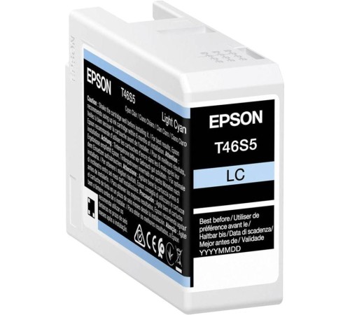 Картридж/ Singlepack LightCyan T46S5 UltraChromePro10 ink 25ml Картридж/ Singlepack LightCyan T46S5 UltraChromePro10 ink 25ml