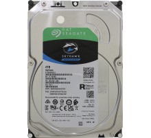 Жесткий диск/ HDD Seagate SATA3 4Tb 5400 Skyhawk Surveillance 256Mb 1 year warranty  (replacement ST4000VX016, ST4000VX005)