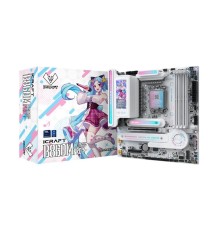 Материнская плата MAXSUN MS-iCraft 860M CROSS Pro, B860, LGA1851, 4*DDR5, 4*SATA3, 2*M.2, USB 3.2, USB 2.0, Type-C, 1*PCIEx16, 1*PCIex4, HDMI+DP, mATX