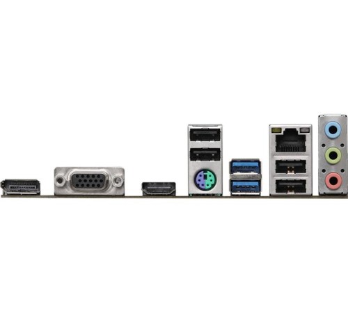 Материнская плата ASROCK H610M-HDV/M.2 R2.0, LGA1700, H610, 2*DDR4, 4*SATA, 1*M.2, 2*USB 3.2, 4*USB 2.0, 1*PCIx16, 1*PCIx1, D-Sub+HDMI+DP, mATX