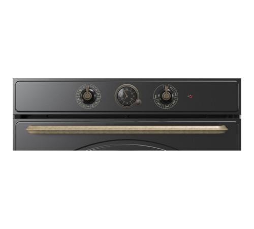 Встраиваемые электрические духовки GORENJE/ Духовой шкаф, Полезный объем: 77 л,электронный программатор с аналоговым дисплеем, очистка паром, A,максимальная температура в духовке: 300 °С, 59.7 × 59.5 × 56.4 см, цвет:черный
