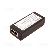 PoE-инжектор OSNOVO Midspan-1/300G PoE-инжектор Gigabit Ethernet на 1 порт, мощностью до 30W. Соответствует стандартам PoE IEEE 802.3af/at. (конт. 1,2(+); 3,6(-)). Автоматическое определение PoE устройств. Мощност