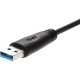 Кабель-адаптер/ Кабель-адаптер USB3.0 ---SATA III 2.5/3,5"+SSD, правый угол, VCOM <CU817A>