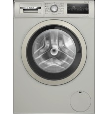 Стиральная машина BOSCH 84.8x59.8x60, фронтальная загрузка, 8 кг, 1200 об/мин,серый металлик, EcoSilenceDrive, панель управления приборов на английском языке