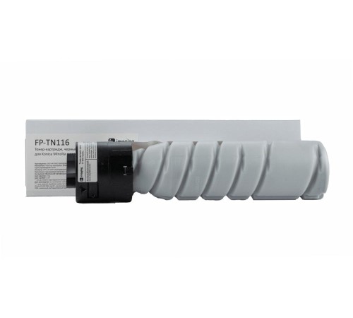 Тонер-картридж F+ imaging, черный, 11 000 страниц, для Konica Minolta моделей bizhub 164//185/195/215 (аналог TN-116/118/A1UC050/A3VW050), FP-TN116