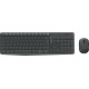 Комплект (клавиатура + мышь)/ Logitech Wireless Desktop MK235 Grey Retail