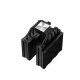 Кулер для процессора DEEPCOOL AG620 BK ARGB LGA20XX/1700/1200/115X/AM5/AM4 (9шт/кор, TDP 260W, PWM, ARGB DUAL Fan 120mm, 6 тепл. трубок, черный) RET