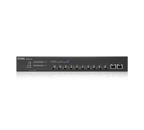 Коммутатор Мультигигабитный Smart L3 Lite коммутатор Zyxel NebulaFlex XS1930-12F, rack 19", 10xSFP+, 2xRJ-45: 1/2,5/5/10G