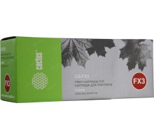 -/ Картридж лазерный Cactus CS-FX3 FX-3 черный (2700стр.) для Canon L200/L250/L300/MP-L90