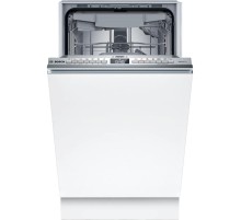 Встраиваемая посудомоечная машина BOSCH загрузка на 10 комплектов посуды, электронное управление, 6 программ, 44.8x55x81.5 см, нержавеющая сталь цвет, сушка: с открыванием дверцы/с теплообменником, индикация на полу: луч