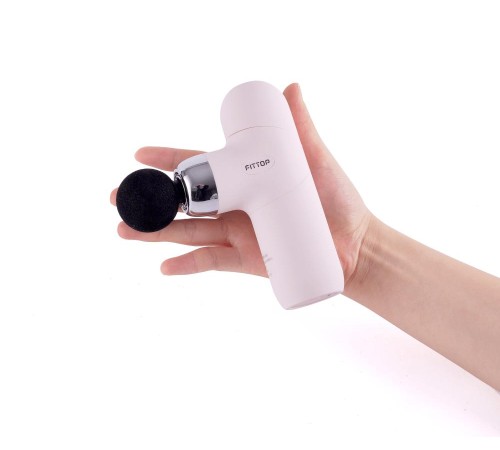 Перкуссионный массажер Fittop SuperHit Mini II, розовый Перкуссионный массажер Fittop SuperHit Mini II, розовый