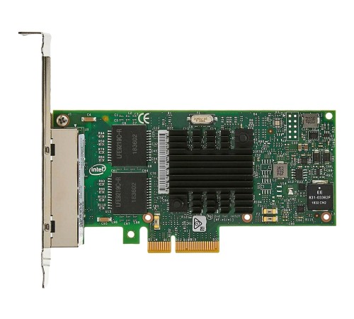 Сетевая карта/ Intel® Ethernet Server Adapter I350-T4, 4 x Gbit Ports RJ-45, PCI-E x4, iSCSI, NFS, VMDq Сетевая карта/ Intel® Ethernet Server Adapter I350-T4, 4 x Gbit Ports RJ-45, PCI-E x4, iSCSI, NFS, VMDq