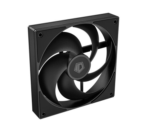 Вентилятор для корпуса ID-COOLING AS-140-K 140x140x25мм (60шт./кор, PWM, резиновые углы, черный, 300-1800об/мин, супертихий) BOX