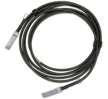 Кабель/ Mellanox® Passive Copper cable, ETH 100GbE, 100Gb/s, QSFP28, 3m, Black, 30AWG, CA-L