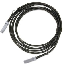Кабель/ Mellanox® Passive Copper cable, ETH 100GbE, 100Gb/s, QSFP28, 3m, Black, 30AWG, CA-L