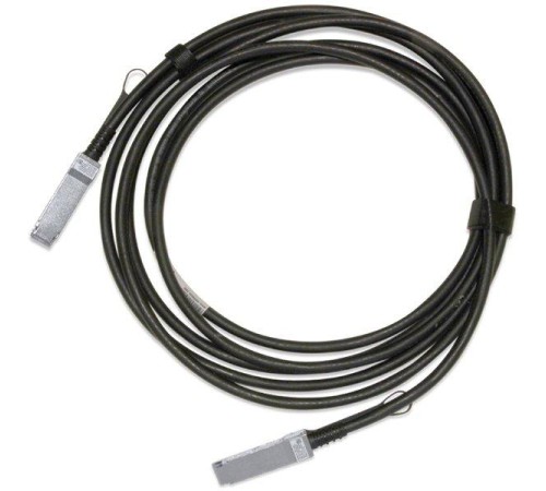 Кабель/ Mellanox® Passive Copper cable, ETH 100GbE, 100Gb/s, QSFP28, 3m, Black, 30AWG, CA-L