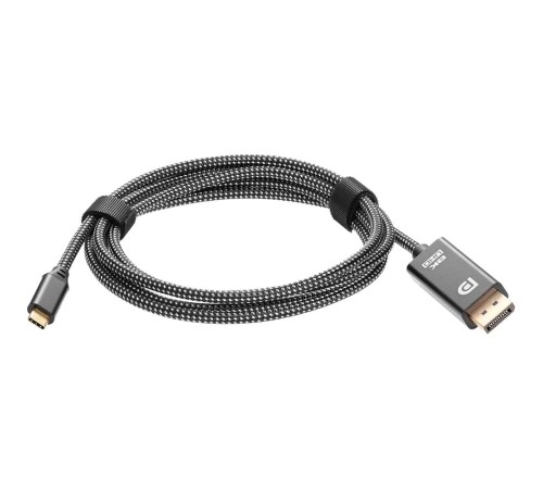 Кабель-адаптер/ Кабель-адаптер USB Type-Cm --> DP(m) 4K@120Hz 8K@60Hz, 1.8m Telecom <TCC020M-1.8M> Кабель-адаптер/ Кабель-адаптер USB Type-Cm --> DP(m) 4K@120Hz 8K@60Hz, 1.8m Telecom <TCC020M-1.8M>