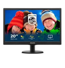 Монитор LCD 19.5'' 16:9 1600х900(HD+) TN, 60 Hz, 200 cd/m2, 600:1, 10М:1, 5ms, VGA, Tilt, Black (Вскрытая упаковка)