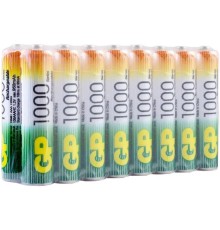 Перезаряжаемые аккумуляторы GP 100AAAHC AAA, емкость 930 мАч - 16 шт. в пленке