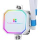 Система жидкостного охлаждения/ Water Cooling System Thermalright Frozen Prism 360 White (360mm, Black, ARGB/ Fans: 3x120mm, 70.4CFM, 27dBA, 1850RPM/ Pump height 53mm, 23dBA, 3300RPM, Rad thickness 27mm/ S: 1700, 1200, 20XX, 115X, AM5, AM4)