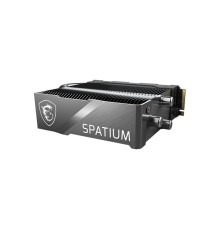 Твердотельный накопитель MSI SSD SPATIUM M580 FROZR, 2000GB, M.2(22x80mm), NVMe, PCIe 5.0 x4, 3D TLC, R/W 14600/12700, IOPs -/-, DRAM buffer 4096, TBW 1400, DWPD 0.33, with Heat Spreader (5 лет)