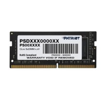 Оперативная память Patriot SL DDR4 8GB 2133MHz SO-DIMM SINGLE 1*8GB CL15 15-15-15-36 1.2V