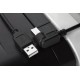 Greenconnect Кабель 1.8m USB 2.0, AM/BM угловой, черный, 28/28 AWG, экран, армированный, морозостойкий, GCR-UPC3M2-BB2S-1.8m