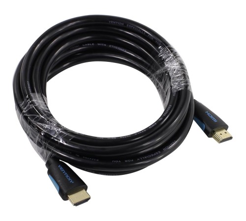 Кабель Vention HDMI High speed v2.0 with Ethernet 19M/19M - 3м Кабель Vention HDMI High speed v2.0 with Ethernet 19M/19M - 3м