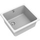 Кухонная мойка RIVELATO RIVELATO Мойка BERKANA 45 1-чаш 485*455, монтаж: универсальный, материал: кварц, цвет: иней