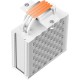 Кулер для процессора PCCooler RZ400 V2 WH, 120mm FAN, 4 HEAT PIPES, 4-PIN PWM, 500-2200 RPM, 32 DBA, FDB BEARING, LGA 1851/1700/1200/115X, AMD AM5/AM4