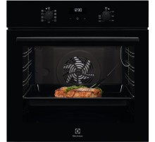 Встраиваемый духовой шкаф/ Встраиваемый духовой шкаф с паром, 60 см, каталитическая очистка, 72 л, 9 режимов, черный цвет