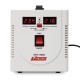 Стабилизатор POWERMAN AVS 1500D, ступенчатый регулятор, цифровые индикаторы уровней напряжения, 1500ВА, 140-260В, максимальный входной ток 10А, 2 евророзетки, IP-20, напольный, 200мм х 160мм х 190мм, 4 кг./ Stabilizer POWERMAN AVS 1500D, step-type regula