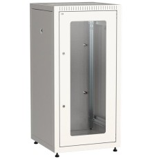  ITK Шкаф LINEA E 24U 600х600мм двери 2шт стек. и метал. сер.