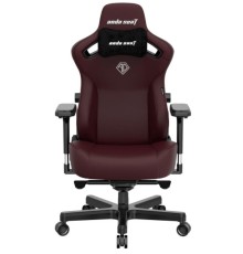 Кресло игровое Anda Seat Kaiser Frontier, цвет бордовый, размер XL (150кг), материал ПВХ (модель AD12)