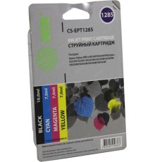 -/ Картридж струйный Cactus CS-EPT1285 T1285 черный/голубой/пурпурный/желтый набор (31мл) для Epson Sty