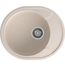Кухонная мойка GRANFEST GRANFEST Мойка URBAN 857L  1-чаша+крыло 570*480мм, монтаж: врезной, материал: кварц, цвет: белый