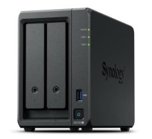 Система хранения данных Synology DC 2,6GhzCPU/4GB(32)/RAID0,1,10,5,6/ 2HP HDD SATA(3.5', 2.5')upto 7HDD(1xDX525)/2xM.2/1xUSB3.2/1xGbE/1x2.5GbE/iSCSI/1xPS/1YW repl DS723+