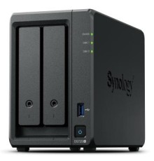 Система хранения данных Synology DC 2,6GhzCPU/4GB(32)/RAID0,1,10,5,6/ 2HP HDD SATA(3.5', 2.5')upto 7HDD(1xDX525)/2xM.2/1xUSB3.2/1xGbE/1x2.5GbE/iSCSI/1xPS/1YW repl DS723+