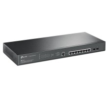 коммутатор TP-Link SG3210XHP-M2, Omada 8-Port PoE+ 2.5GBASE-T L2+ Managed Switch with 2 10GE SFP+ Slots